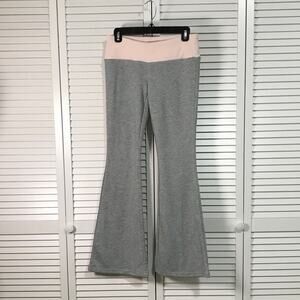 NWT IAEY Fashion Vintage Pink Gray Sweatpants Women M
